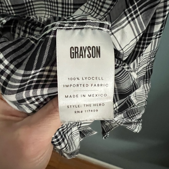Grayson The Hero Buttondown, Sz Small - Picture 3 of 4